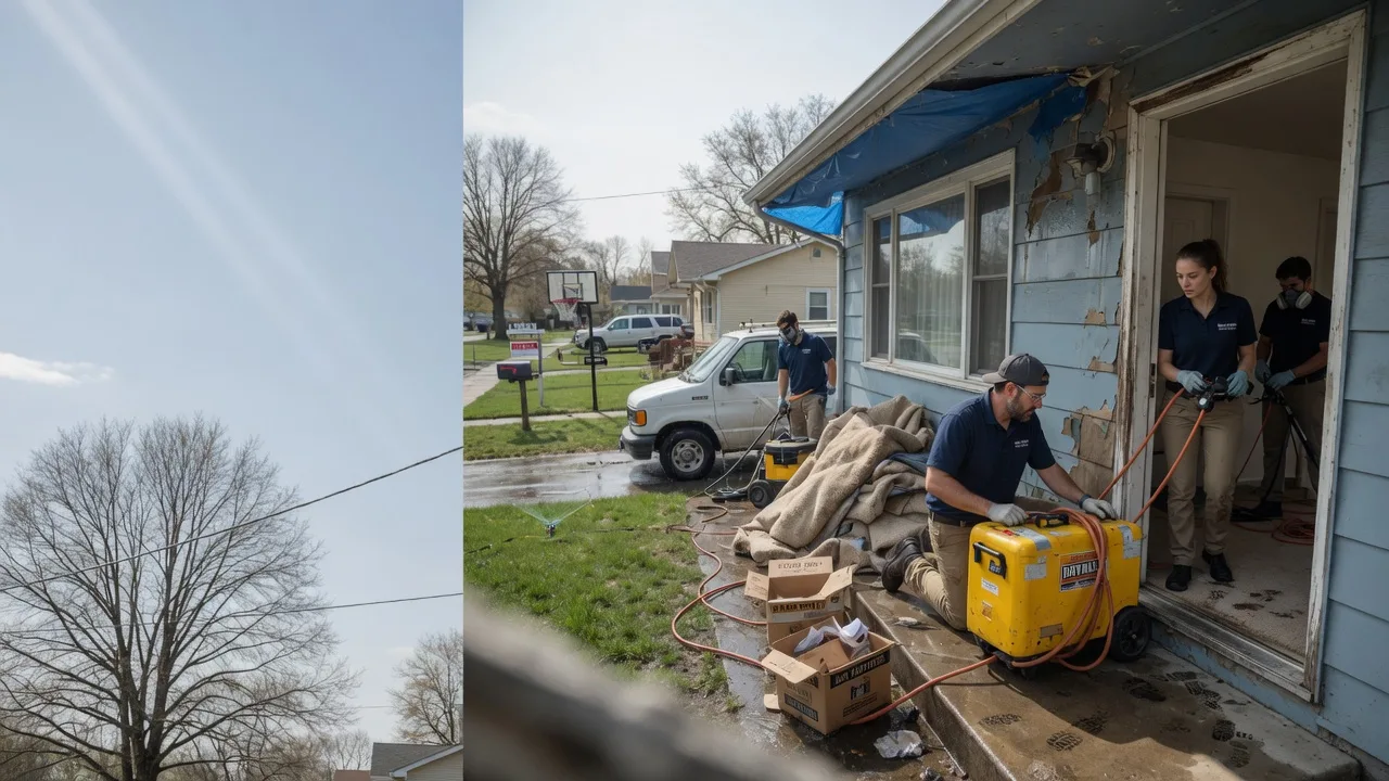 Basement Flood Cleanup in Victor, CA near me
